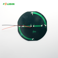 Panneaux solaires en résine époxy de type N sans cadre anti-UV 5,5 V 1 W 22 % d'efficacité pour jouets