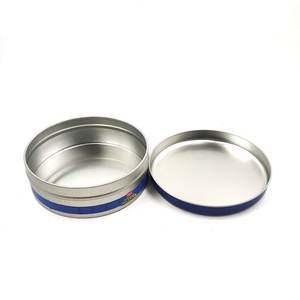 Factory Wholesale Custom Logo Printed Round Tin Can, <b>Gift</b> Tin Box for Cookies, <b>Biscuit</b>, Candy Airtight & Food Grade - Product Image 4