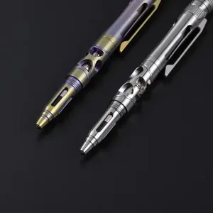 Bolígrafo Táctico 3 en 1 de Aleación de Titanio EDC, Mini Linterna LED Multifunción, Autodefensa, Supervivencia y Camping, Linterna para Senderismo - Product Image 4