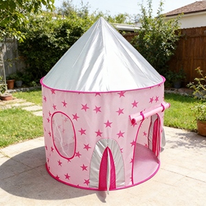 UV Protective Outdoor Kids Playhouse with <strong>Canopy</strong> <strong>Roof</strong> for Shade and Sun Safety During Play - Product Image 1