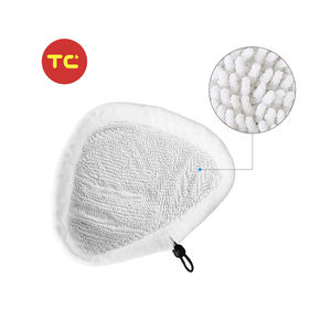 Tampons de nettoyage en microfibre lavables et réutilisables, accessoires de remplacement pour serpillière vapeur Steamboys X5 <span class=keywords><strong>H2O</strong></span> H20 S302 S001 - Product Image 1