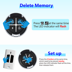 433Mhz Thay Thế Key Fob Điều Khiển Từ Xa Không Thấm Nước Chống Sốc Điện Nhân Tính Cửa Mở Cho Nhà Để Xe Tự Động Cửa Trượt - Product Image 5