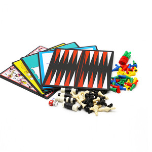 <span class=keywords><strong>Juego</strong></span> de mesa magnético 11 en 1 que incluye damas de ajedrez Backgammon <span class=keywords><strong>Ludo</strong></span> para niños-Material de papel y plástico - Product Image 1