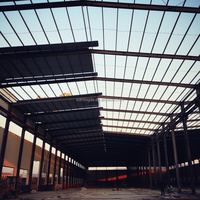 Bâtiment agricole préfabriqué de haute qualité, structure en acier, ferme avicole, poulailler