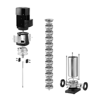 Pompe de surpression multi-étages pour l'agriculture et l'irrigation avec corps en acier inoxydable 110 kW