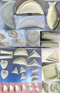 Máy làm bánh xếp nhân tự động, máy làm bánh bao nhân, máy làm empanada, máy làm pierogi điện, máy làm samosa - Giá cả - Product Image 2