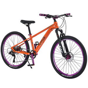 Vélo tout-terrain à vitesse variable en alliage d'aluminium ultra-léger pour hommes, femmes et adultes, avec fourche en acier pour les jeunes et les étudiants - Product Image 1