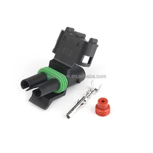 weatherpack delphi 2p female male injector connector DJ3021Y-2.5-21/12015792