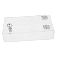 Verrouillage de casque de connexion de téléphone personnalisé polyvalent de haute qualité en plastique noir et boîte de verrouillage de prison de téléphone avec minuterie