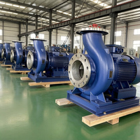Pompe de surpression d'eau chaude centrifuge horizontale monophasée pour conduite