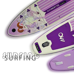 Tabla de Paddle Surf Inflable con Diseño de Cabra Morada, SUP Todoterreno de 11', Resistente, con Accesorios Completos para Lagos, Ríos y Océanos - Product Image 4