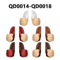 QD0014-0018 Gran Orangután, Serie de Juegos de Arcade de Prestigio, Bloques de Construcción de Plástico Educativos para Armar, Modelo DIY, Juguete para Niños