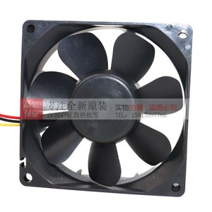 พัดลมแกนซันโย 12V 0.24A 80 มม. พัดลมระบายความร้อน DC สำหรับเซิร์ฟเวอร์คอมพิวเตอร์ - Product Image 3
