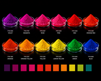 Poudre de pigment fluorescent à haute intensité et haute résistance à la chaleur, pigment néon pour l'impression textile |   Encres |   Revêtements