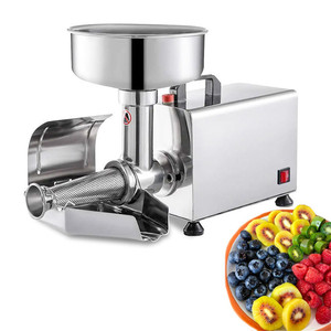 เครื่องกรองมะเขือเทศไฟฟ้าสำหรับงานหนัก สแตนเลส อุปกรณ์ทำแยม - Product Image 4