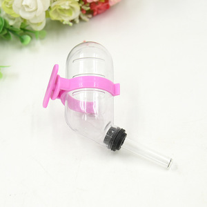 Hamster Water <b>Bottle</b> 60ml <b>Plastic</b> Hanging Reusable <b>Small</b> Animal Feeder Pet Supplies - Product Image 4