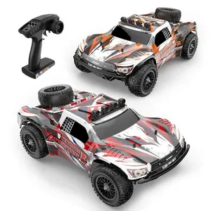 Carro de controle remoto de simulação 1/10 brinquedo 4WD controle de rádio veículo off-road modelo brinquedo 2.4G carros de controle de rádio brinquedo para meninos presente