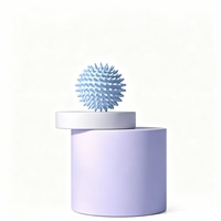 Rouleau de massage en mousse à picots double zone pour pieds, dos lombaire, relaxation musculaire, yoga, épaules, cou, jambes, fitness, soutien de la voûte plantaire en forme d'arachide