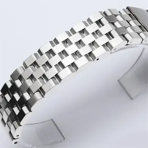 Bracelet CAOWTAN 18mm 22mm 20mm pour <span class=keywords><strong>Samsung</strong></span> Galaxy <span class=keywords><strong>Gear</strong></span> <span class=keywords><strong>S3</strong></span> Band Watch 3 46mm Active2 en acier pour Huawei Watch pour <span class=keywords><strong>Xiaomi</strong></span> Amazfit GTR2 - Product Image 5