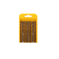 Allsome — forets hélicoïdaux à tige droite, acier HSS, pour le perçage du métal, fer et aluminium, 0.5-16mm, Din338