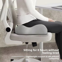 Coussin de siège ergonomique en mousse à mémoire de forme pour le soulagement des douleurs dorsales, sciatiques, du coccyx, de l'arthrose du coccyx et de la prostate – Respirant et le plus vendu