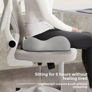 Cojín Ergonómico de Espuma Viscoelástica <span class=keywords><strong>para</strong></span> Asiento, Alivia el Dolor de <span class=keywords><strong>Espalda</strong></span>, Ciática, Coxis, Osteoartritis y Prostata, Transpirable, Superventas - Product Image 4