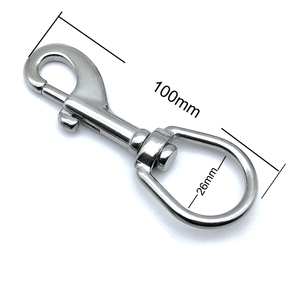 <strong>Factory</strong> Stainless Steel Bolt <strong>Snap</strong> Swivel Carabiner Scuba Diving Trigger Clip Hook - Product Image 4