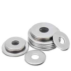 M7--M18 DIN 125 Aço Inoxidável 304 Arruela Plana De <span class=keywords><strong>Metal</strong></span> Galvanizado Arruelas Plain Grau 4.8 - Product Image 3