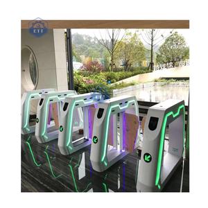 Torniquete de Parque de Atracciones, Puerta de Control de Entradas, Puerta Rápida para Exteriores, Barrera Óptica con Código QR, Barrera de Solapa de Acero Inoxidable 304 de Alto Flujo - Product Image 1