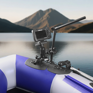 VINmounts Soporte Fish Finder de Aluminio 7"-16", Bloqueable, Brazo Reforzado para Electrónica Marina - Product Image 6
