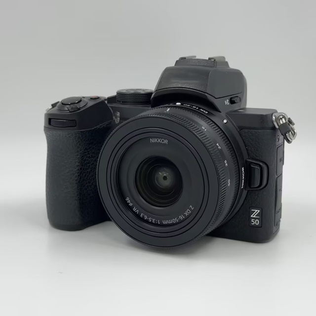 Used Z50 16-50 Mirrorless Camera 20MP 4K Video CMOS Sensor Scratch-Free Battery Charger Wi-Fi SD Card Support 1-Year Warranty
