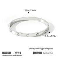 Bracelet de mode personnalisé en or plaqué vintage pour femmes IVANDA, best-seller, léger, luxueux, en acier inoxydable