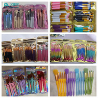En gros haute qualité vegan marque privée logo personnalisé brosse cosmétique unique pinceaux de maquillage pour le maquillage