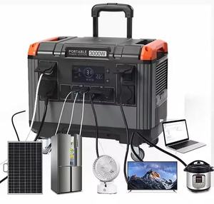 <span class=keywords><strong>2025</strong></span> mới di động 3000W nhà Trạm điện ngoài trời cắm trại năng lượng mặt trời Máy phát điện AC không dây sạc MPPT xe nguồn - Product Image 1