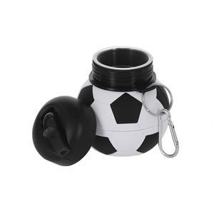 Gobelet pliable personnalisé 2026 USA Canada Mexique pour supporters de football, en plastique ABS, 301-400 ml, style vénitien, imprimé sérigraphié, pliable - Product Image 3