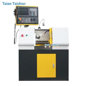 Cnc tz210 mini máquina de torno cnc hobby para educação e treinamento escolar