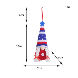 Nuevos Adornos de Gnomos para el Día de la Independencia, 4 de <span class=keywords><strong>Julio</strong></span>, Muñecos de Peluche de Gnomos, Decoraciones de Gnomos para el 4 de <span class=keywords><strong>Julio</strong></span> - Product Image 6