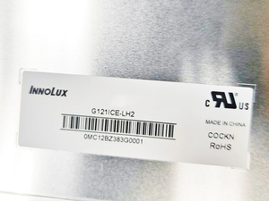 Innolux G121ICE-LH2 12,1 pouces Contraste 1000:1 Large plage de température -30~80 ℃   Écran rétroéclairé WLED de qualité A pour la mise à niveau des moniteurs d'équipements médicaux - Product Image 2