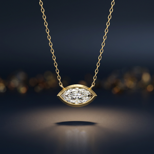 Colgante de Oro Sólido de 18K con Diamante Cultivado en Laboratorio de 0.68ct, Tonos de Oro Amarillo/Rosa/Blanco, Certificado IGI, Colgantes y Dijes de Diamantes Premium - Product Image 2