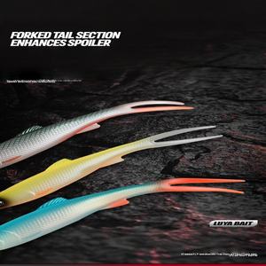 Señuelo de Pesca SNEDA de 14 cm y 11 g, Cola de Paleta de PVC Suave, <span class=keywords><strong>Cebo</strong></span> para Pesca de Atún en Alta Mar, para Pesca en Campos Petroleros del Mar de China - Product Image 6