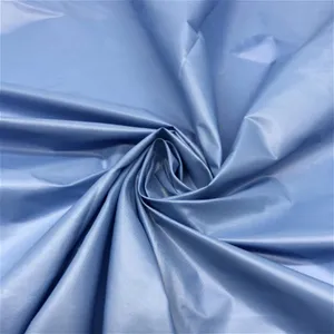 10D 20D 30D 40D Ripstop Waterproof Thin Light Nylon Fabric For Sleeping Bags Downjacket Fabric