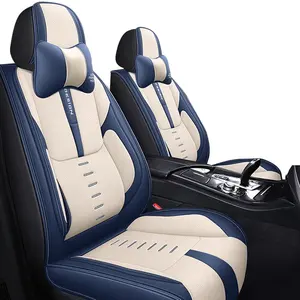 3D-Sitze Auto abdeckungen Autos itz bezüge Protector PU-Leder vorne und hinten Komplett set Universal-Autos itz bezug