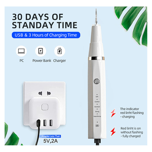 Nettoyeur de dents ultrasonique pour animaux de compagnie détartreur à ultrasons dentaire pour chien Machine de nettoyage des dents blanchiment des dents pour un usage domestique - Product Image 3