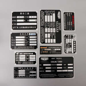 Acier inoxydable/cuivre/laiton/aluminium/alliage de zinc 50X20mm petites plaques signalétiques boîte <span class=keywords><strong>aux</strong></span> <span class=keywords><strong>lettres</strong></span> murale Design Vintage <span class=keywords><strong>plaque</strong></span> signalétique personnalisée - Product Image 2