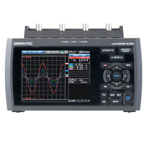 Oscilloscope numérique portable GraphTec GL2000 à 4 canaux avec entrée isolée pour usage industriel - Product Image 3