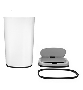Contenedor de <span class=keywords><strong>Basura</strong></span> Inteligente con Sensor de Inducción, <span class=keywords><strong>18</strong></span> Galones/70 <span class=keywords><strong>Litros</strong></span>, Acero, Tapa Automática, para Hogar, Cocina y Oficina, Superventas - Product Image 5