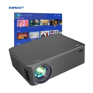 Topleo Android Smart Projector Mobiele Kleine Onderwijs 1080P Full Hd Projector Android Home Interactieve Video Lcd Projectoren