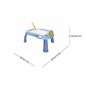 Tavola Magnetica Cancellabile per Bambini, Tavolo Educativo per Disegnare e Set di Giocattoli Magnetici in Plastica per Disegnare - Product Image 2
