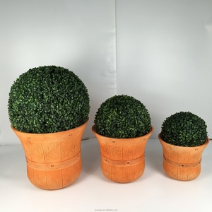 Factory Wholesale Eco-Friendly Lightweight Fiber <b>Clay</b> Garden <b>Pot</b> European Flower <b>Pot</b> European Holes Drainage Hole Powder Floor - Product Image 1