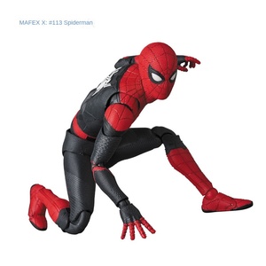 Figurine d'action <span class=keywords><strong>Spider</strong></span>-<span class=keywords><strong>Man</strong></span> MAFEX 113, combinaison de guerre améliorée en PVC, nouvelle condition, personnage <span class=keywords><strong>Spider</strong></span>-<span class=keywords><strong>Man</strong></span> - Product Image 2